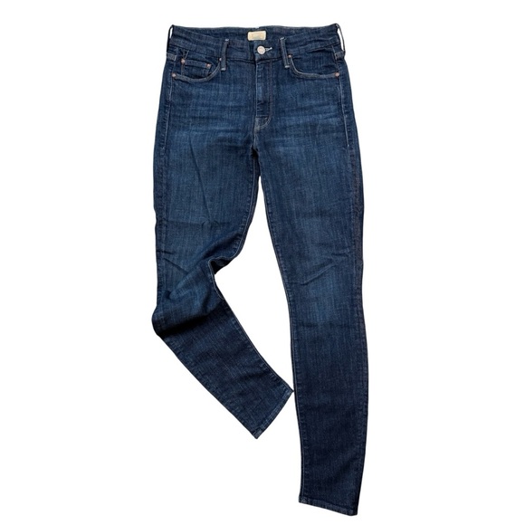 MOTHER The Looker Skinny Jeans In Clean Sweep Wash Size 27 - Picture 3 of 11